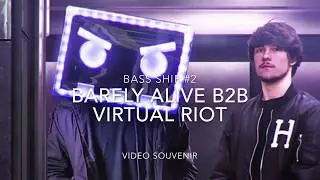 Barely Alive B2B Virtual Riot Live - @ Bass Ship 2018 Palais des Congres, Montr&eacute;al (Montage)