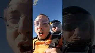 200 km/h #freefall #adrenalinerush #budapestadventures #tandemskydive #skydive #lifetimeexperience