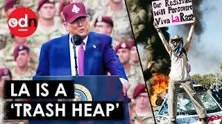 Трамп обещает &laquo;освободить Лос-Анджелес&raquo; во время речи в Форт-Брэгге