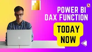NOW -TODAY Function DAX Power BI Quick and EASY IN 1Minute