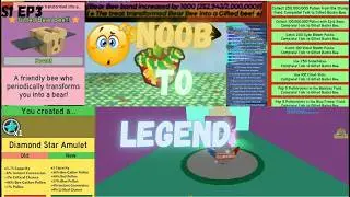 NOOB To LEGEND in Bee Swarm Simulator | Episode 3