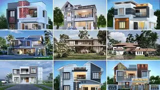 Top 30 best home front view designs of October 2021