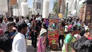 Christmas Day Devotees Crowd At St.Marys Basilica Church Bangalore 2025 #christmas #stmarysbasilica