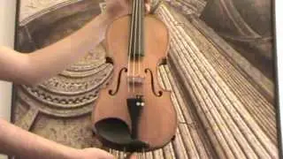 Old German violin Heinrich Moritz Schuster 057