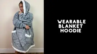 Bedsure Wearable Blanket Sweatshirt