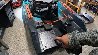 Kayak Power Pole Cover Plate