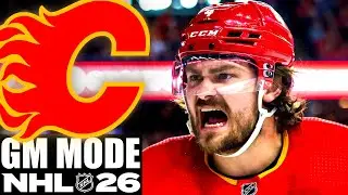 First Trade - NHL 26 - Calgary Flames - GM Mode Commentary ep 3