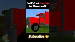 I drank Coke in Minecraft 😎🤣|| #shorts #minecraftshorts #samgaming94