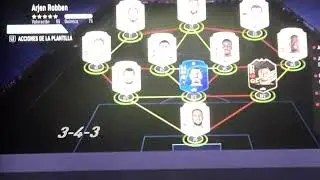 Hago SBC de Arjen Robben FIFA21 y es un Crack!
