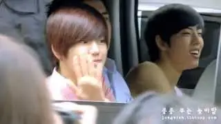 120622 [fancam] SungJong After Music Bank