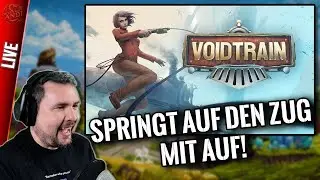 Re-Live: Voidtrain (Deutsch) &ndash; Mit dem Zug durchs Nichts | Indie Survival Livestream
