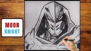 Drawing Moon Knight | Marvel Rivals
