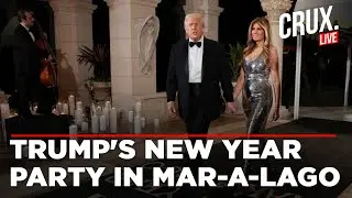 LIVE | Trump Rings In The New Year With Grand Party In Mar-a-Lago, Netanyahu Joins Celebrations