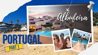 PORTUGAL PART 1: Exploring Albufeira Old Town, The Strip and Marina + Zoomarine with kids