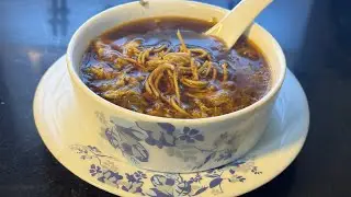 Perfect Chicken Manchow Soup at Home | Crispy Noodles | Winter Special😋🤩