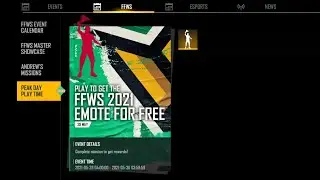 FFWS Events Emote full details how to unlock this emote