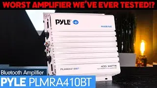 ХУДШИЙ УСИЛИТЕЛЬ В МИРЕ? Морской Bluetooth-усилитель Pyle PLMRA410BT