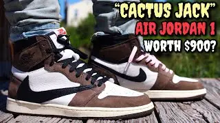 СТОЯТ ЛИ ТАКОЙ ШУМНОСТИ!? ОБЗОР КРОССОВОК TRAVIS SCOTT/CACTUS JACK AIR JORDAN 1 ON FEET! ВСЁ, ЧТО...