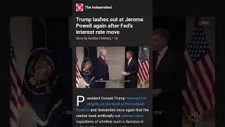Трамп снова обрушился с критикой на Джерома Пауэлла после решения ФРС о повышении процентной став...