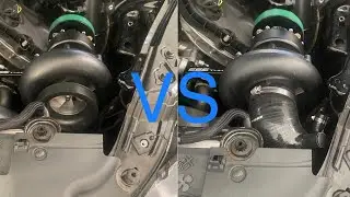 Spectre velocity stack vs ESS 4&rdquo; intake with 12&rdquo; S&B filter , 60-130