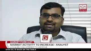 First Capital's Atchuthan Srirangan with the Market Review on Ada Derana - 22.04.2018