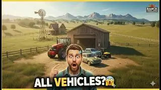 Покупка ВСЕЙ техники в Ranch Simulator 😱 | Автомобили, тракторы и многое другое!