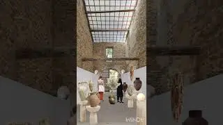 Shuffles Collage 🌿 #exhibition #oldbuildings #architecture #amphora #lightmaterials #adaptivereuse