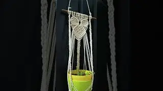 Macrame Plant Hanger #macrame #macramecreation #hanging