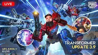 LIVE VERTICAL 🔥 MEGA TRANSFORMERS TAKEOVER IN NEON OUTPOST 🤖 PUBG MOBILE 3.9 UPDATE