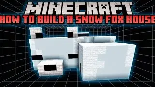 Minecraft How to Build a snow Fox House 🦊#minecraft #shorts #viral #video 