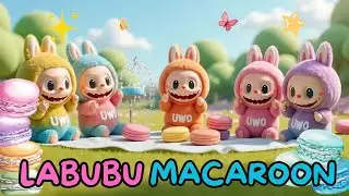 Labubu Macaroon 🥞  🎶 Lagu Anak Indonesia #labubu #labubumacaron  #macaron