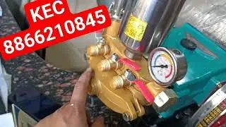 3HP 3ph Moter 80no HTP PUMP 3Piston Pump Complete setup @kisanEngineering1994 Ahmedabad 8866210845