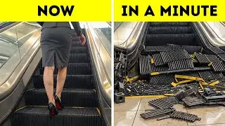 Niemals auf einer stehenden Rolltreppe gehen || Lebenslektionen, die man auf die harte Tour lernt