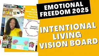 Day 3/7 EMOTIONS Vision Board | Spiritual Business Work/Life Balance - Intentional Living w/Iona