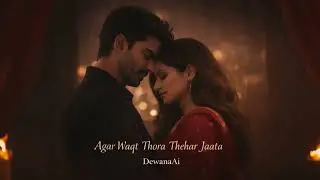 Agar Waqt Thora Thehar Jaata | Emotional Urdu Romantic Song | DewanaAi