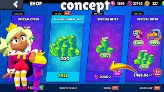 GOT 200 GEMS AS A GIFT FOR BRAWLIDAYS? GEMS FOR STARR POINTS? - Concept