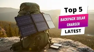✅Лучшее портативное солнечное зарядное устройство: Портативное солнечное зарядное устройство (Рук...