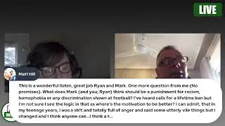 Live Interview with former Premier League referee Mark Halsey