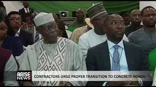 CONTRACTORS URGE PROPER TRANSITION TO CONCRETE ROADS 