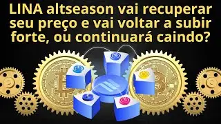 Linear finance #LINA continua caindo forte, por&eacute;m ser&aacute; que esse grande pico de altseason vai ajudar