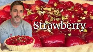 Strawberry Tart with Gel Glaze
