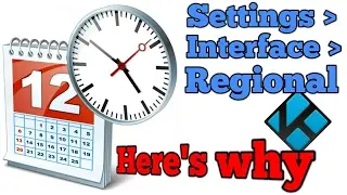 Why set the correct time and date in KODI here's why