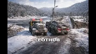Стрим на руле / SnowRunner / СноуРаннер / симулятор бездорожья / грузоперевозки /Moza R3