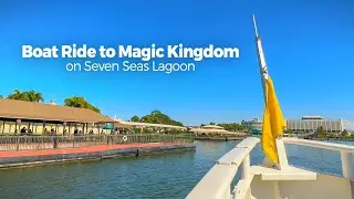 Disney Boat Transportation ride over to Magic Kingdom Park &ndash; FULL RIDE in Front Row