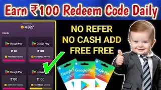 Free Fire Free Google Play Redeem Code Earning App Tamil 2024 | Instant redeem code apps tamil proof