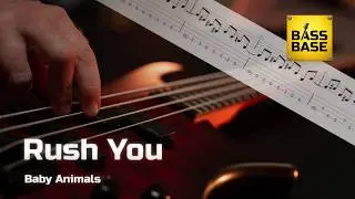 Baby Animals - Rush You - Bass cover with tabs