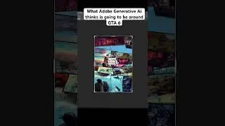 Photoshop Ai completes: GRAND THEFT AUTO 6 Cover Art [Generative Fill] #gta6