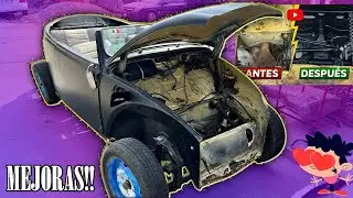 Sin gastar tanto mejoramos todo esto del vocho.. terminales nuevas y frenos| De Tocho Morocho