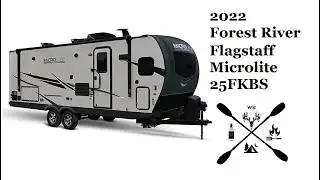 RV Walk Around: 2022 Forest River Flagstaff Microlite 25FKBS