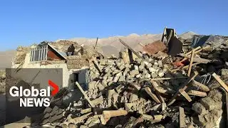 Tibet earthquake: Aerial video shows destruction as focus shifts to relocating survivors